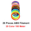 Add 100M 20Color ABS