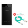 B USB cable aqua