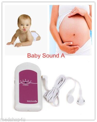 COTEC BABYSOUND A -LCD Display Prenatal Fetal Doppler,Babysound B Baby Heart Beat Monitor+ Free Gel