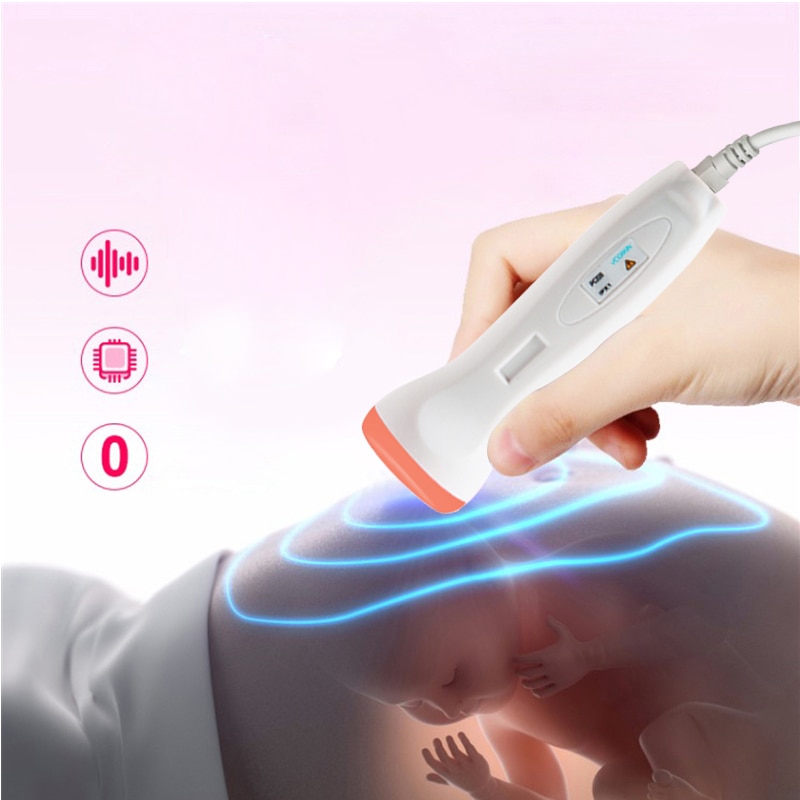 2.5MHz Prenatal Fetal Doppler Baby Heartbeat Monitor Baby Heart Rate Detector Sonar Doppler For Pregnant Women No Radiation