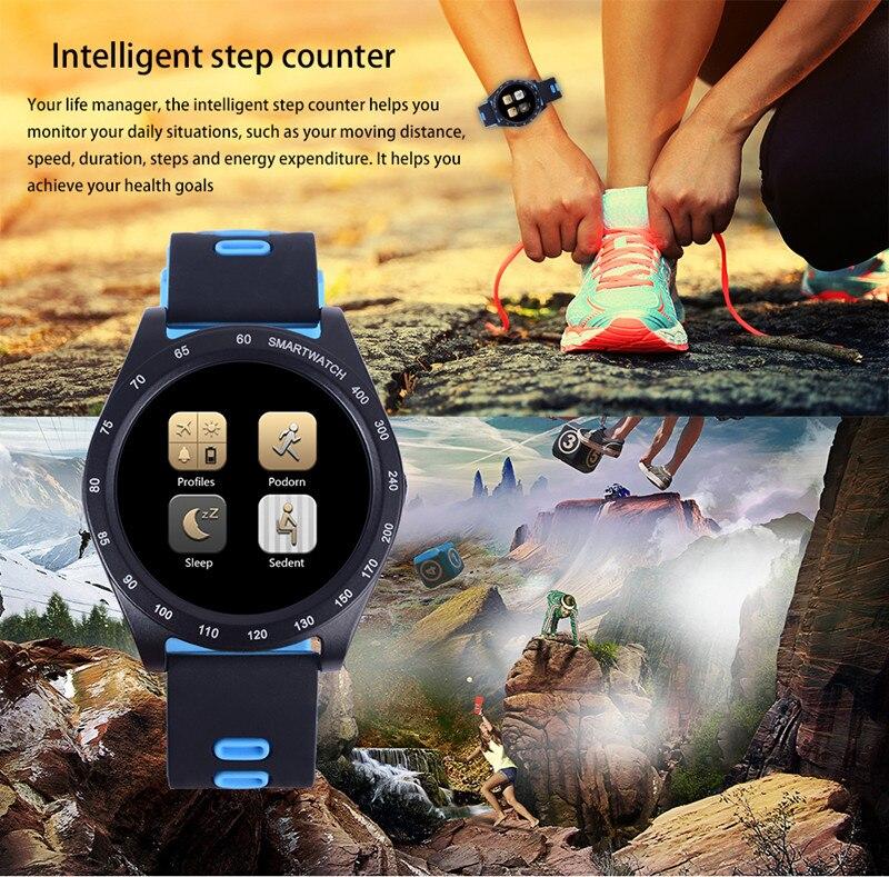 Smart Watch Bluetooth Call Smartwatch Sports Passometer Camera Health Round Wearable Devices For Android Bracelet Music Player