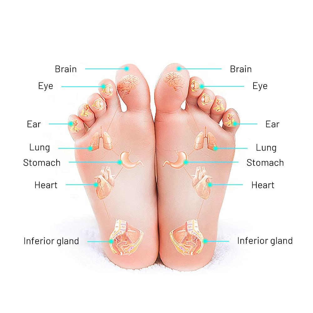 EMS Intelligent Foot Massager Wireless Muscle Blood Circulation Acupoint Stimulation Health Pad Smart Pedicure Training Device