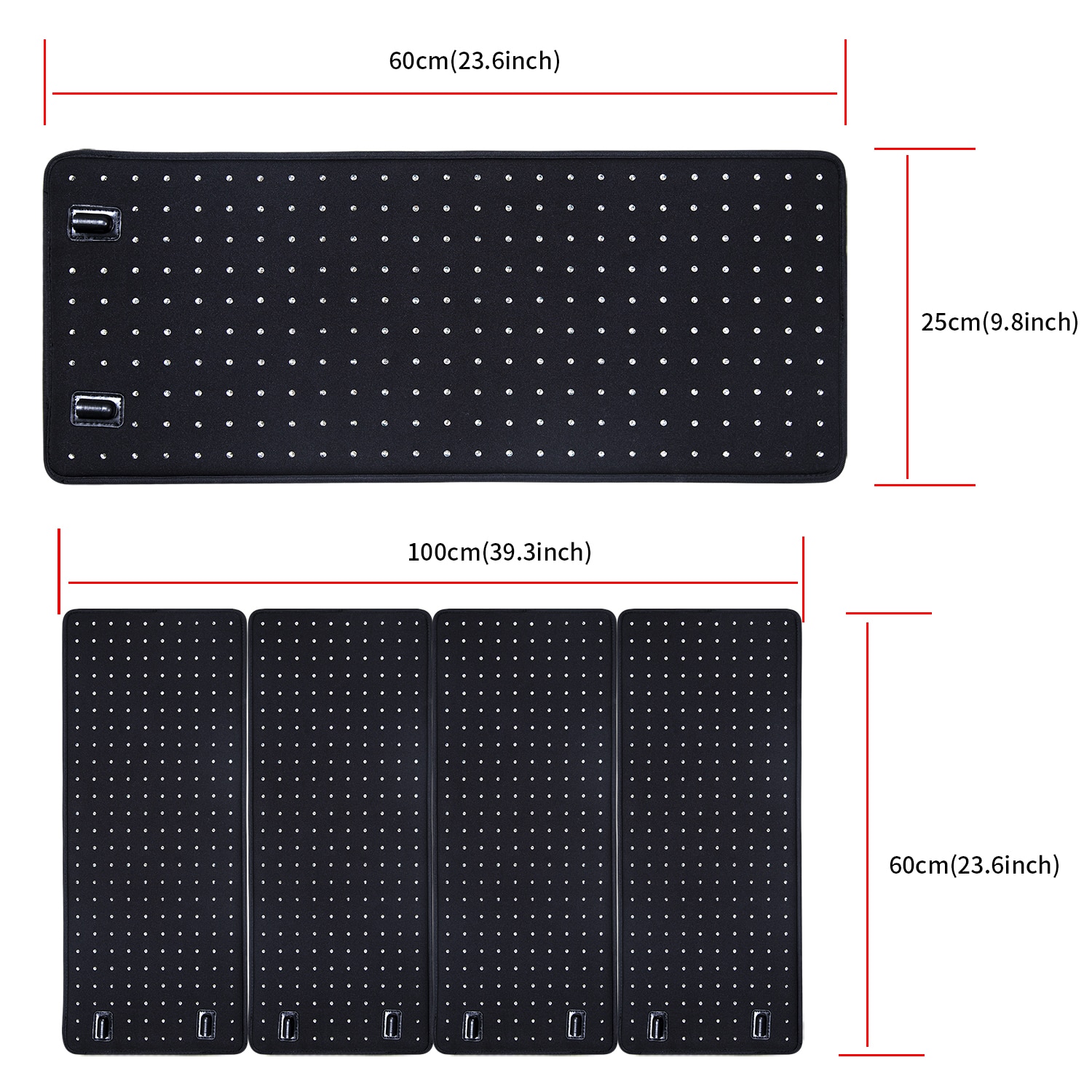 DGYAO Infrared Red Light Therapy Pads Health Care Multi-functional Device Full Body Massage Nerve Pain Relief Home Use Equipment