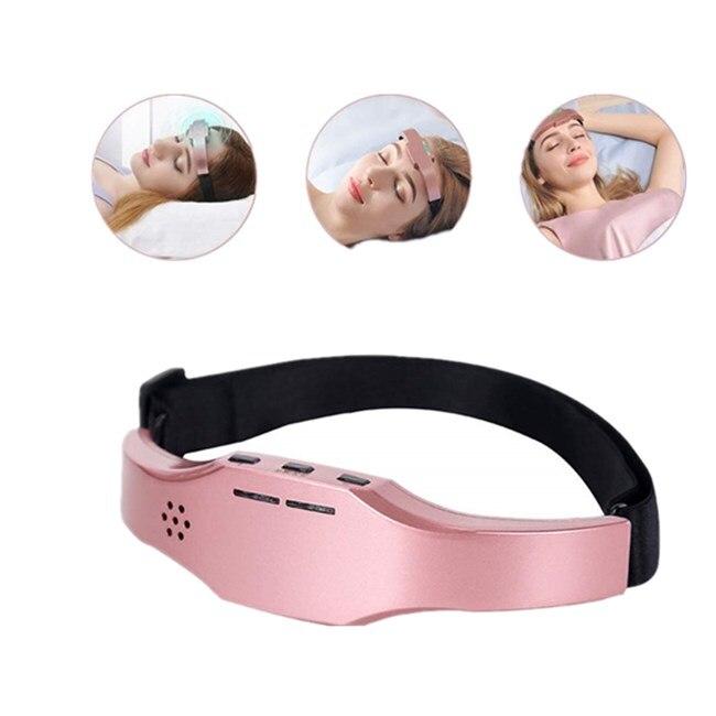 Smart Sleep Head Massager Wireless Electric Sleep Instrument Improve Insomnia Therapy Device Relieving Headache Brain Relaxation