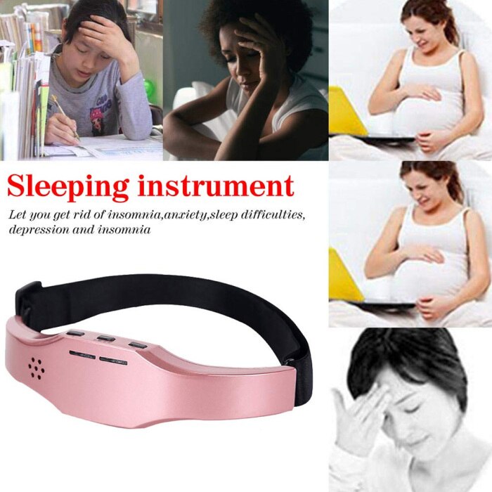 Electric Head Massager Sleeping Instrument Smart Wireless Head Massager Relieve Insomnia Headache Health99