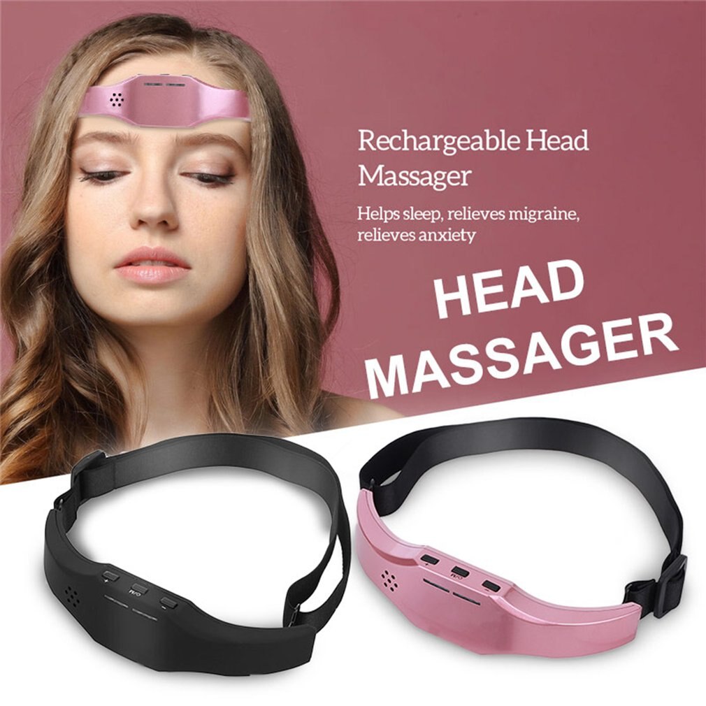 Smart Sleep Head Massager Wireless Electric Sleep Instrument Improve Insomnia Therapy Device Health Care