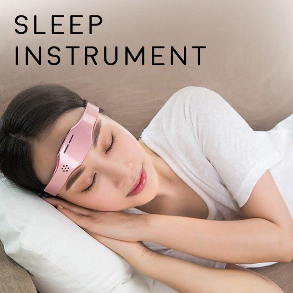 Smart Sleep Head Massager Wireless Electric Sleep Instrument Improve Insomnia Therapy Device Health Care