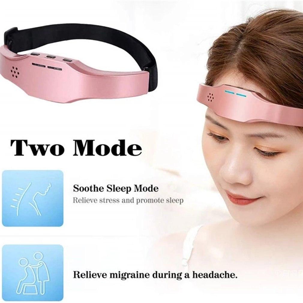 Smart Sleep Head Massager Wireless Electric Sleep Instrument Improve Insomnia Therapy Device Health Care