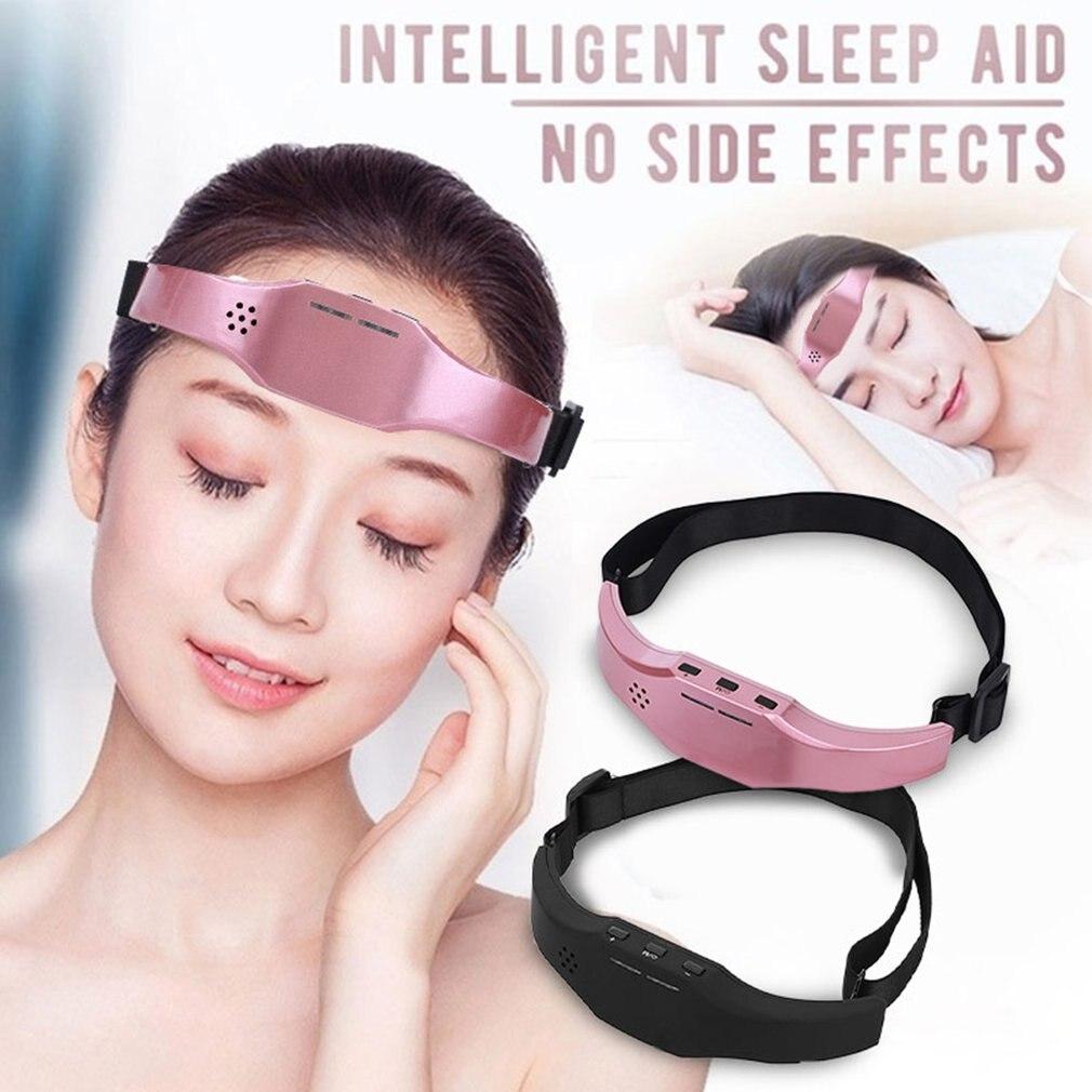 Smart Sleep Head Massager Wireless Electric Sleep Instrument Improve Insomnia Therapy Device Health Care