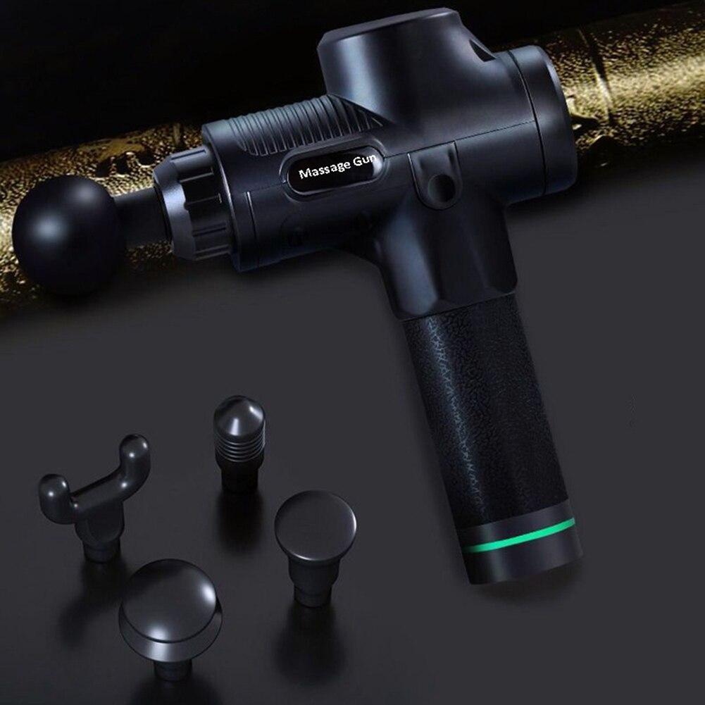 Massage Gun Fascia Gun Sport Therapy Muscle Massager Fascia Massage Gun Muscle Relief 30 Speeds Electric Body Massager US Plug