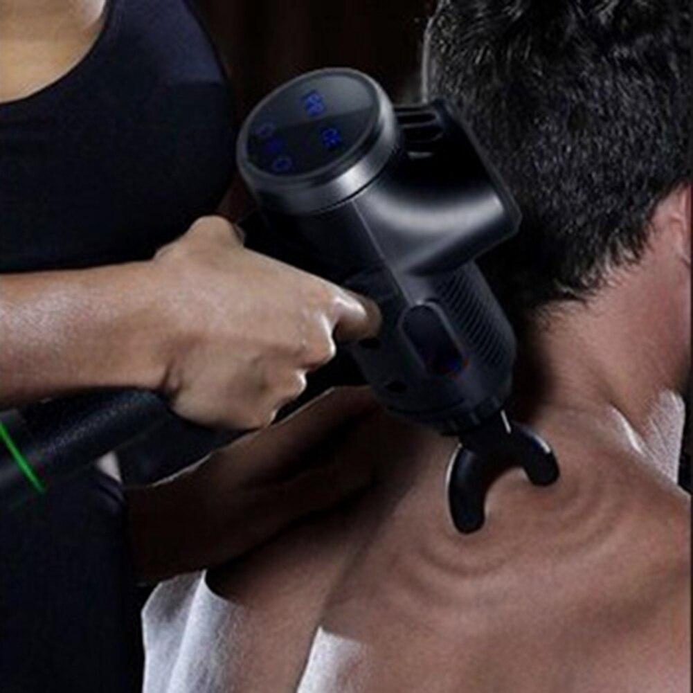 Massage Gun Fascia Gun Sport Therapy Muscle Massager Fascia Massage Gun Muscle Relief 30 Speeds Electric Body Massager US Plug