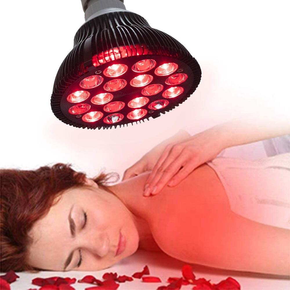 Red Light Therapy Lamp 18/54W LED Infrared Light Therapy Device 660nm 850nm Infrared Combo For Skin Care Pain Relief Health Care