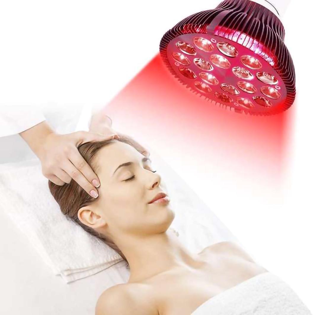 54W Red Light Therapy Lamp 660nm & 850nm Near Infrared Light Therapy Devices for Face and Pain Relief