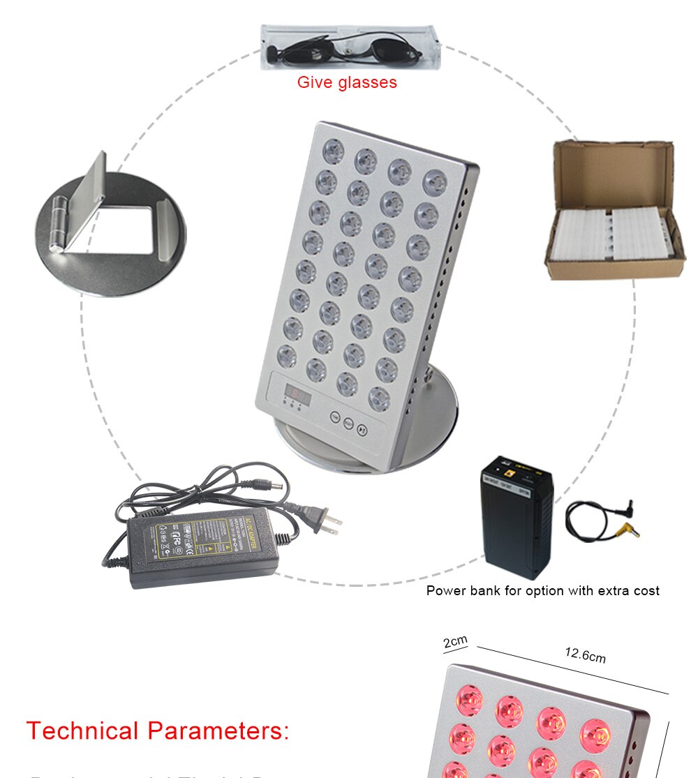 Portable mini Professional led infrared light therapy machine 7 colors beauty device red light therapy for skin