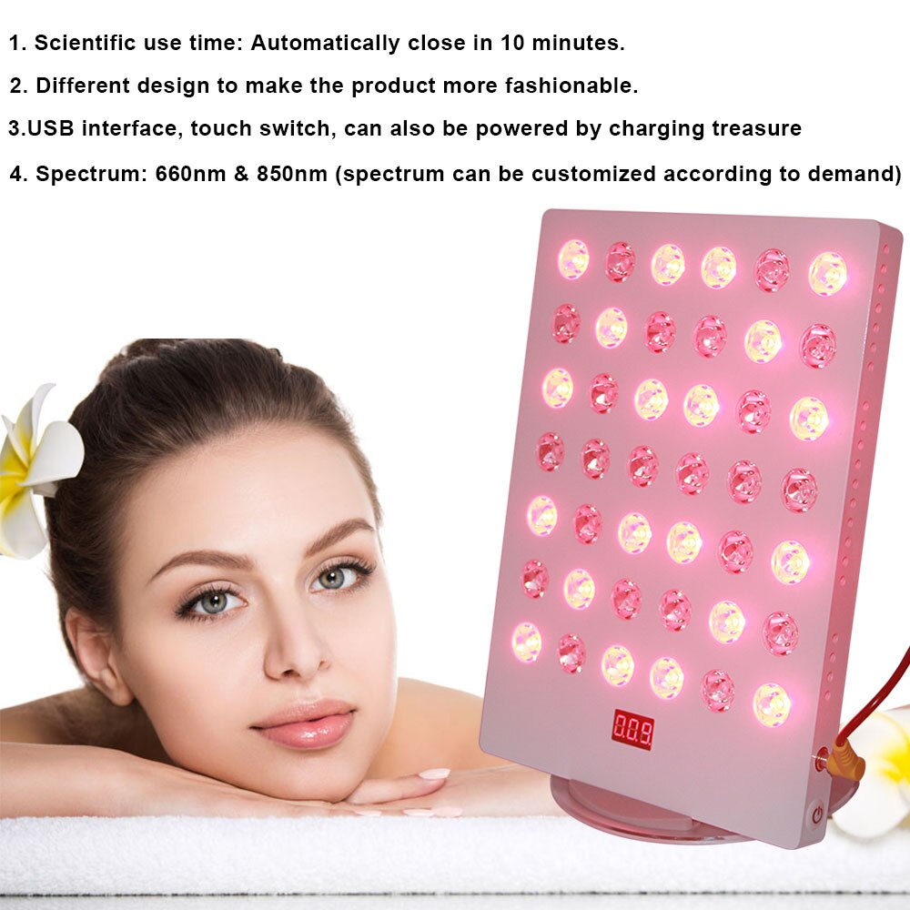 IDEA for Face Skin Tightening Machine Led Light Therapy Panel Radio frequency Facial Device Red Light Therapy Near Infrared