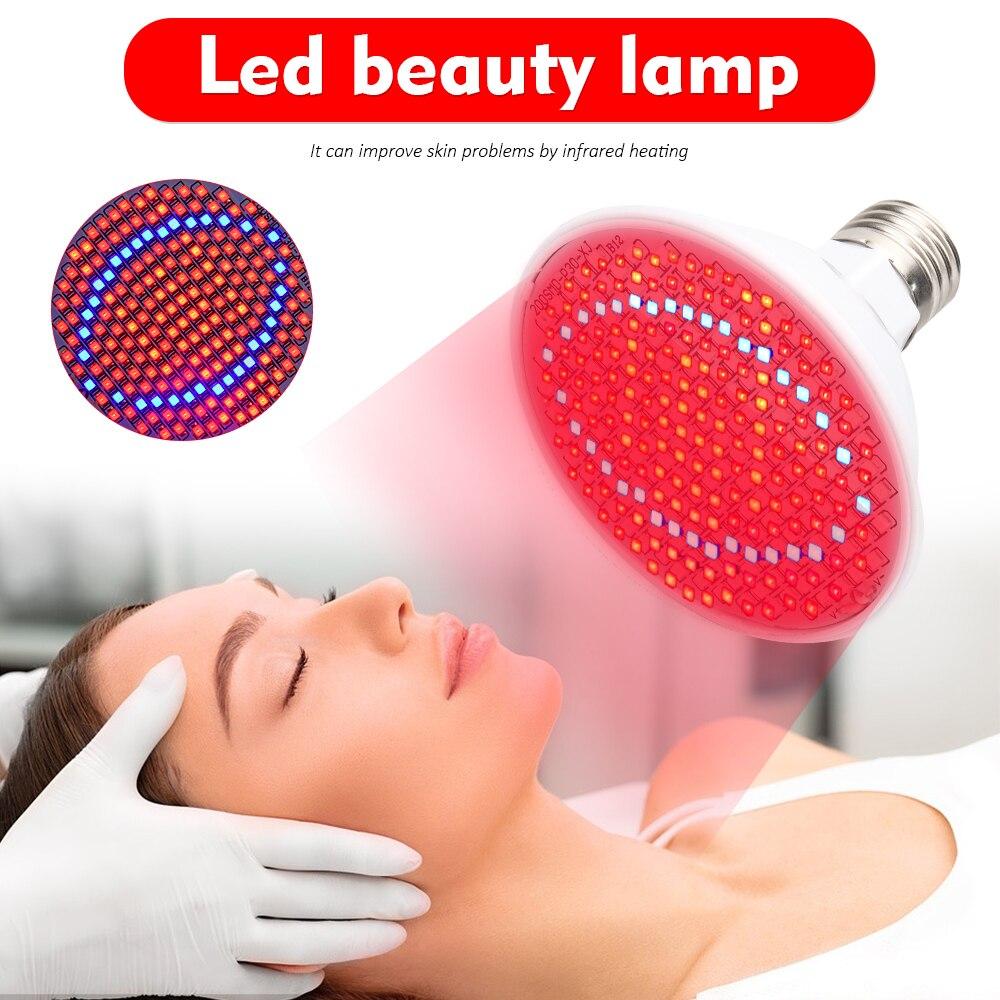 200LEDs Anti Aging 45W Red Led Light Therapy Deeps Red 660nm and Near Infrared 850nm Led Light for Full Body Skin and Pain Relie