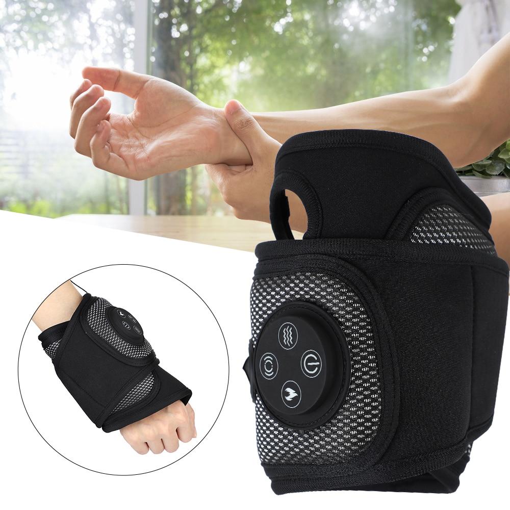 Smart Wrist Brace Wrist Massager Relaxation Treatments Hand Compression Air Massager Hot Compress Wrist Heating Brace Massager