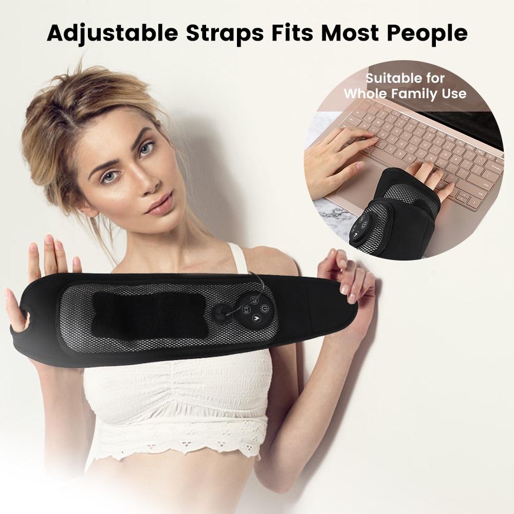 Smart Wrist Brace Wrist Massager Relaxation Treatments Hand Compression Air Massager Hot Compress Wrist Heating Brace Massager