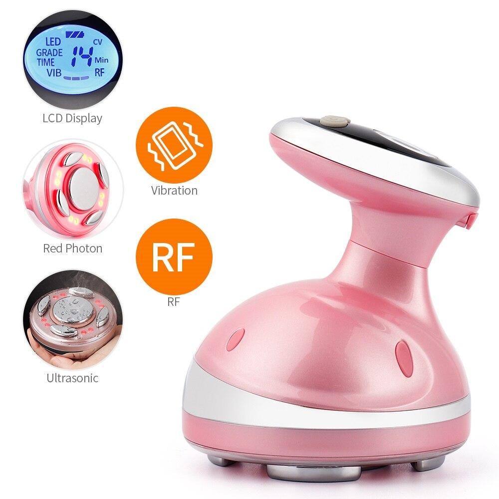 RF Slimming Massager Vibration Cavitation Ultrasonic Fat Burning Weight Loss Device High Frequency Anti Cellulite Keep Health