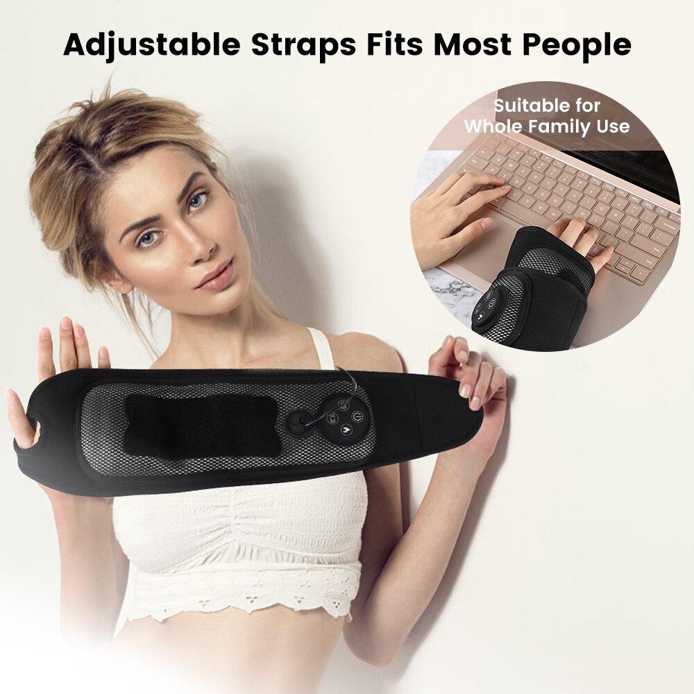 Smart Ankle Wrist Massager Electric Foot Wrist Heating Brace Massager Health Care Body Massager Relaxation Device Pain Relief