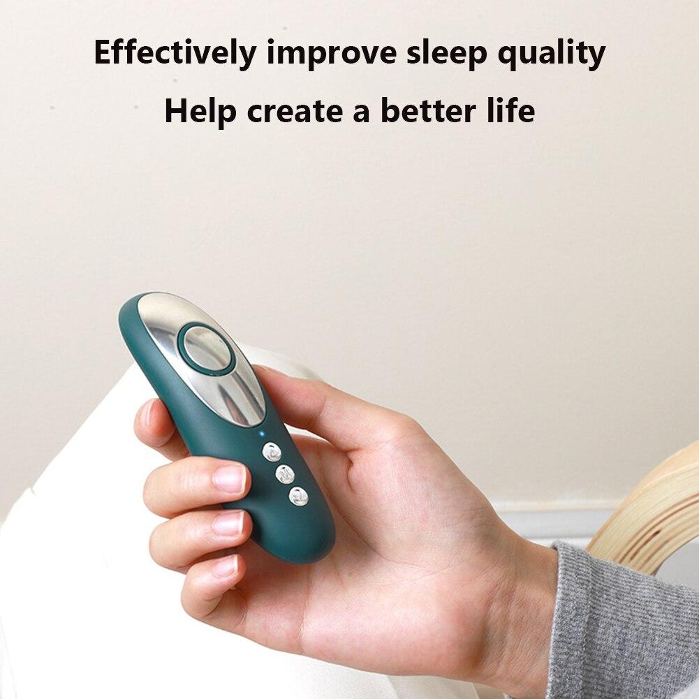 Smart Microcurrent Sleep Holding Sleep Aid Instrument Pressure Relief USB Charging Sleep Device Hypnosis Instrument Health Care