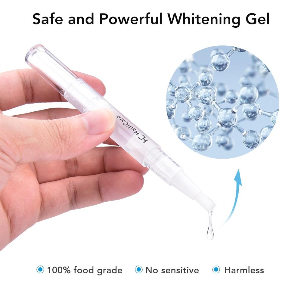 Portable Smart Cold Blue Light LED Tooth Whitener Device Dental Whitening Gel Kit 4 in 1 Ports Teeth Bleaching Oral Health Care