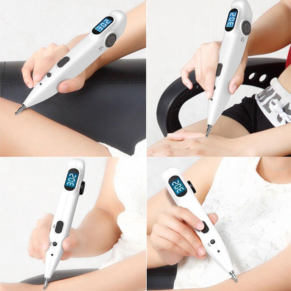 Auto Smart Acupuncture Pen With Digital Display Electro Acupuncture Point Muscle Stimulator Device Massage Equipment Health Care