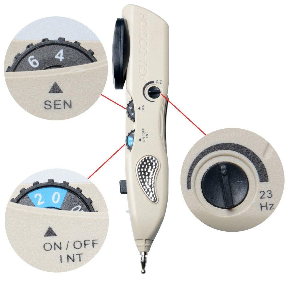 English User Manual smart Acupoint Detection Acupuncture Meridian Pen Massage Device Acupoint massage Health care