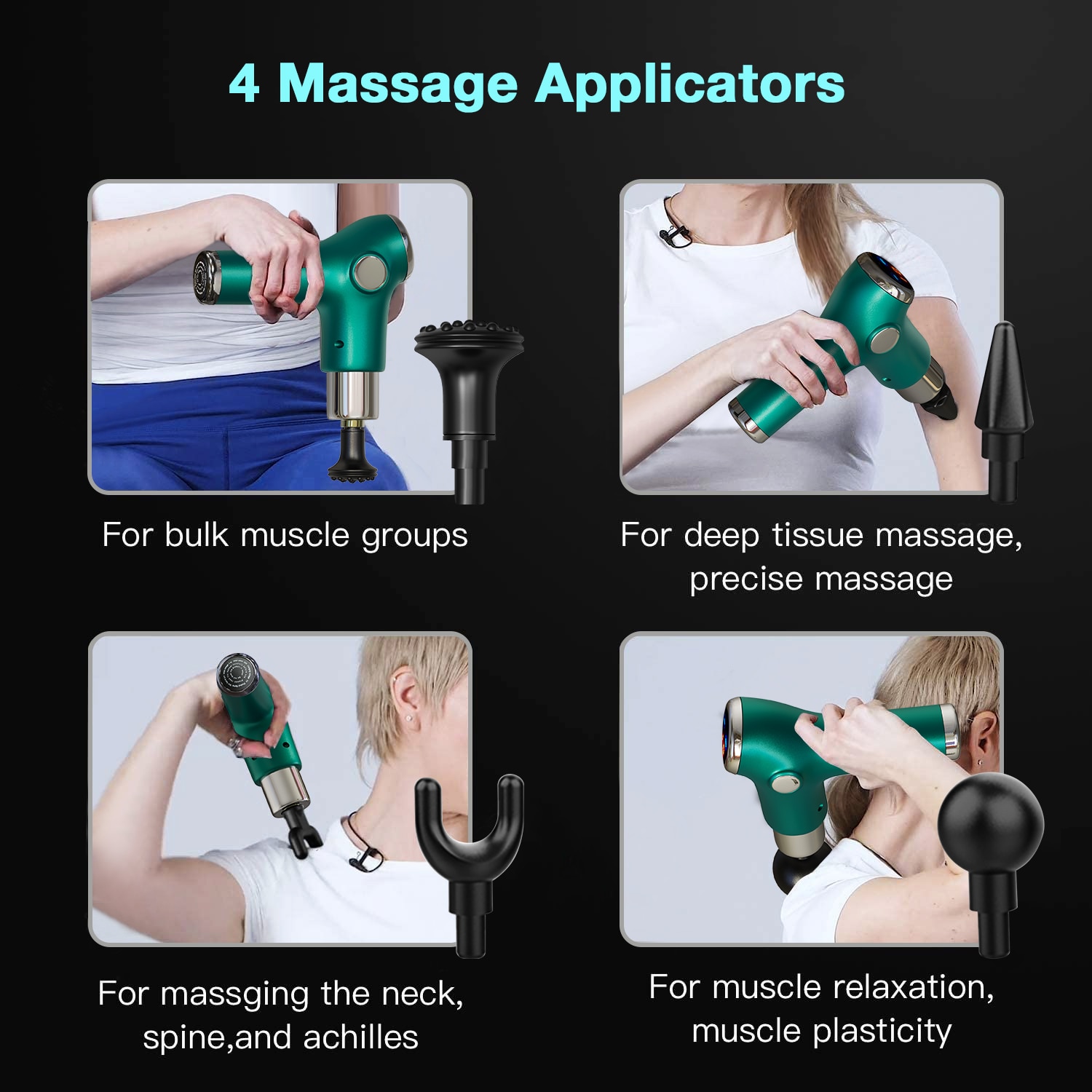 Muscle Massage Gun Mini Pocket 32 Speed Vibration Electric Back Neck Massager Gun For Body Deep Relief Pain Slimming Fascial Gun