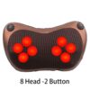 Brown 8-2 button