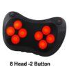 Black 8-2 button