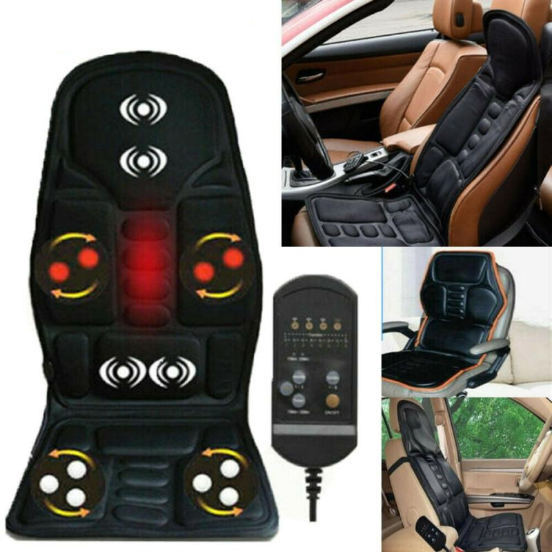 Electric Vibrating Car Massage Massage Chair Mat Portable Massager Cushion Home Infrared Heating Back Vibrator Massage Pads