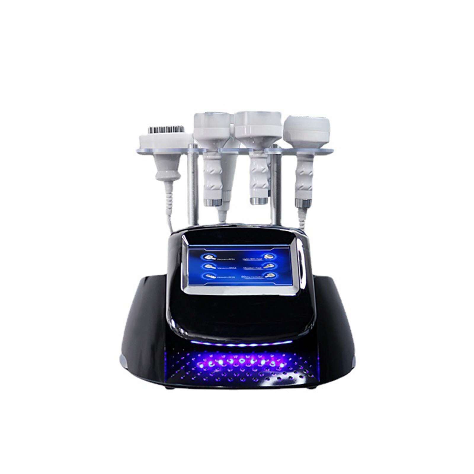 5D 6 in1 Ultrasound 80K Cavitation RF Ultrasonic Vacuum Slimming Radio Frequency Massager Skin Care Device Health Machine