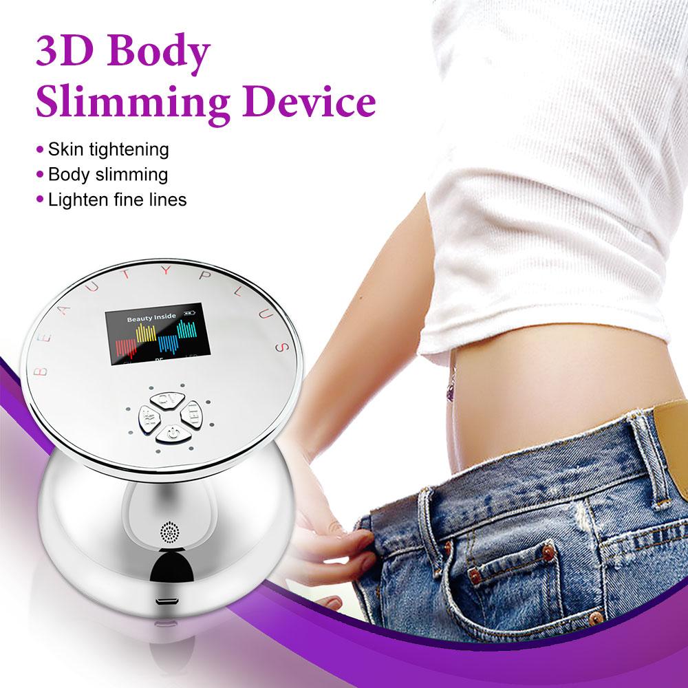 Ultrasonic Cavitation Slimming Body Massager RF Lifting Machine Weight Lose Fat Burner Radio Frequency Anti Cellulite Ultrasound