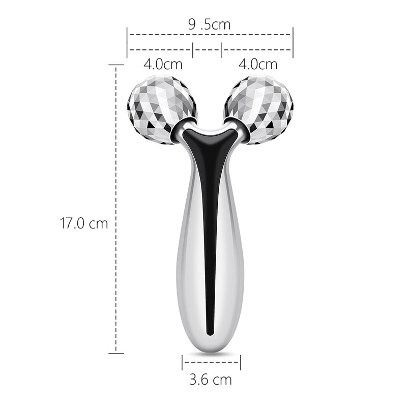 3D Roller Massager 360 Rotate Thin Face Full Body Firming and Shaping Wrinkle Remover Facial Lifting Massager