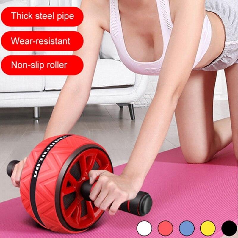 Ab Roller Big wheel Abdominal Muscle Trainer for Fitness Abs Core Workout Abdominal Muscles Training Home Gym Fitness Equipment