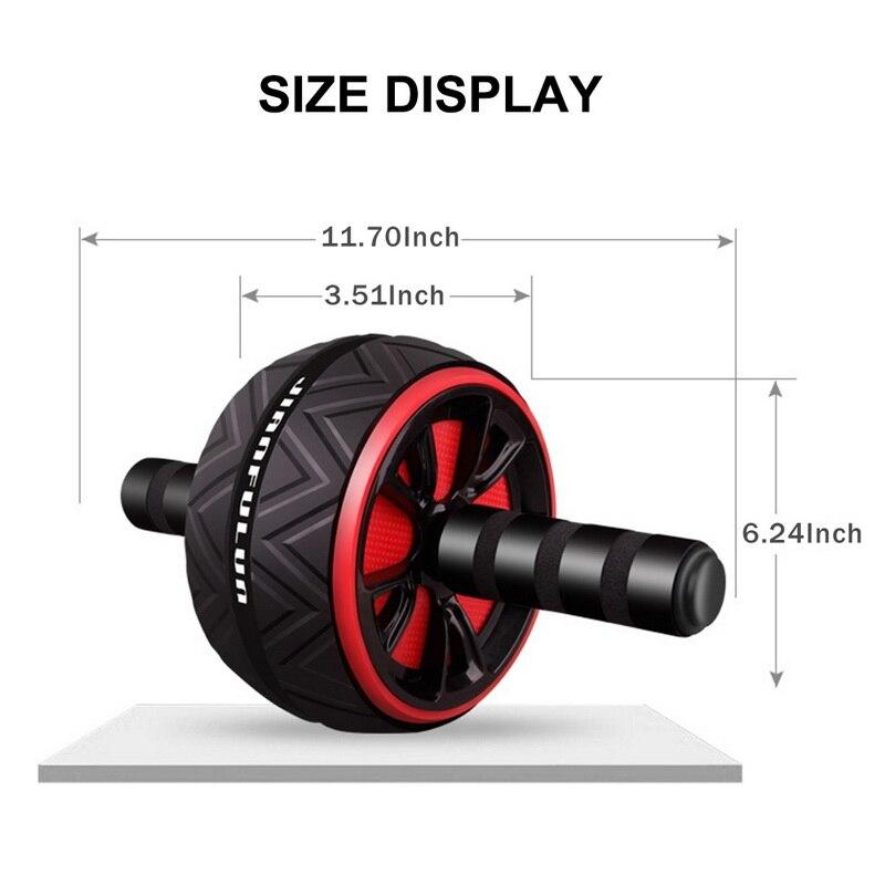 Ab Roller Big wheel Abdominal Muscle Trainer for Fitness Abs Core Workout Abdominal Muscles Training Home Gym Fitness Equipment