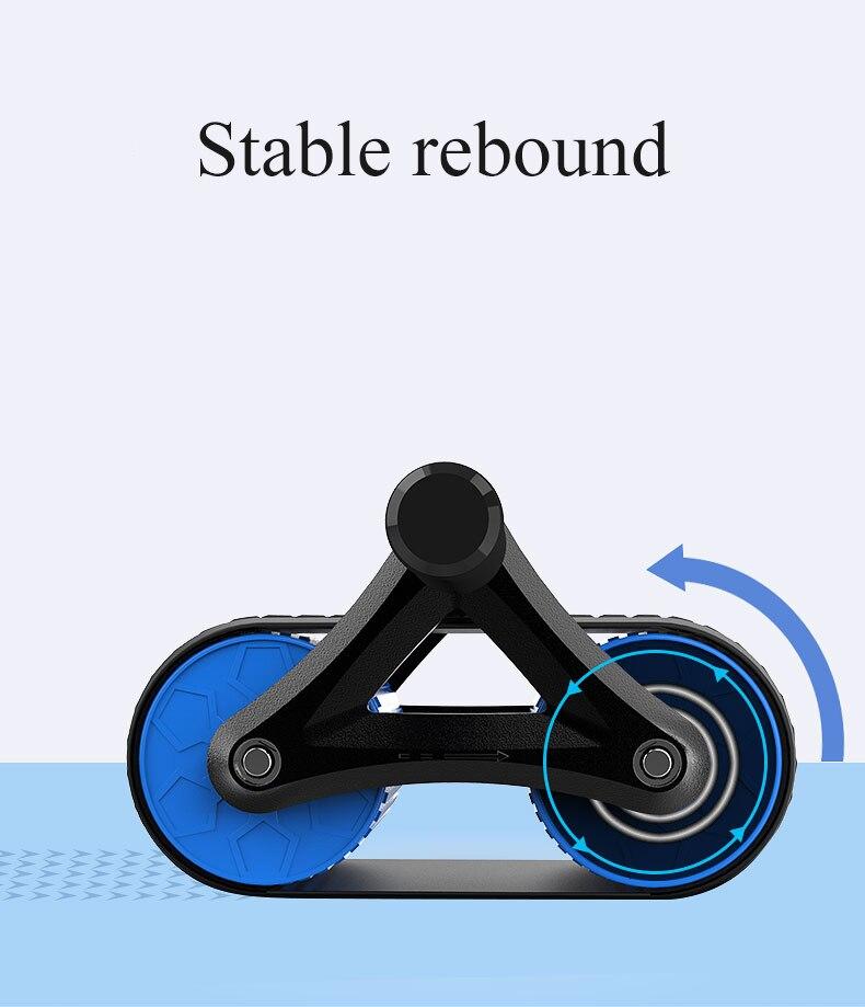 Silent Abdominal Wheel Muscle Exercise Equipment Home Fitness Equipment Gym Equipment AB Roller Coaster