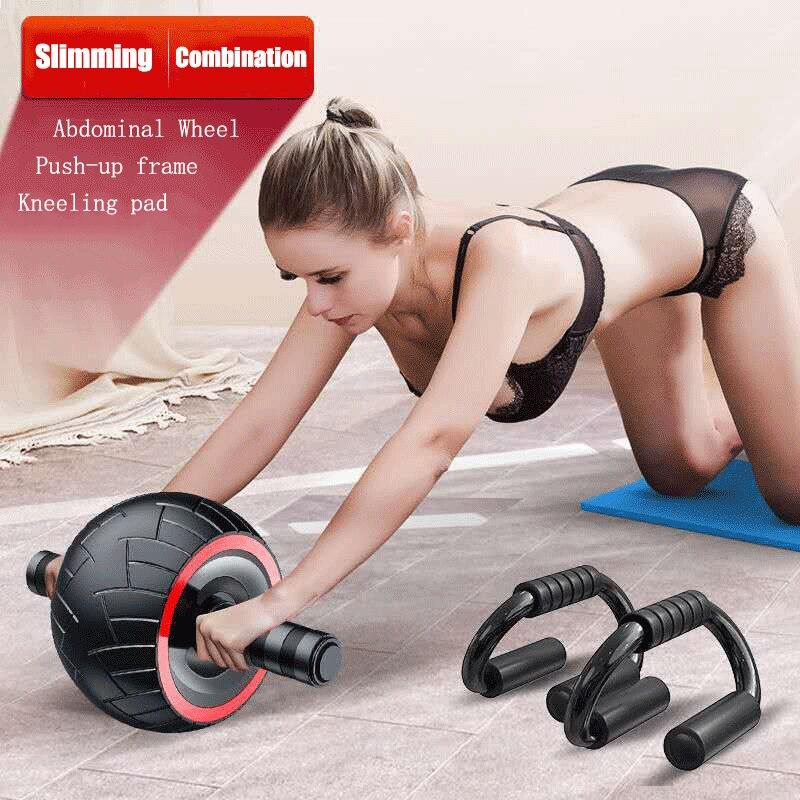 Ab Roller Big Wheel Abdominal Muscle Trainer For Fitness Abs Core Workout Abdominal Muscles Training Gym Fitness Equipment -40