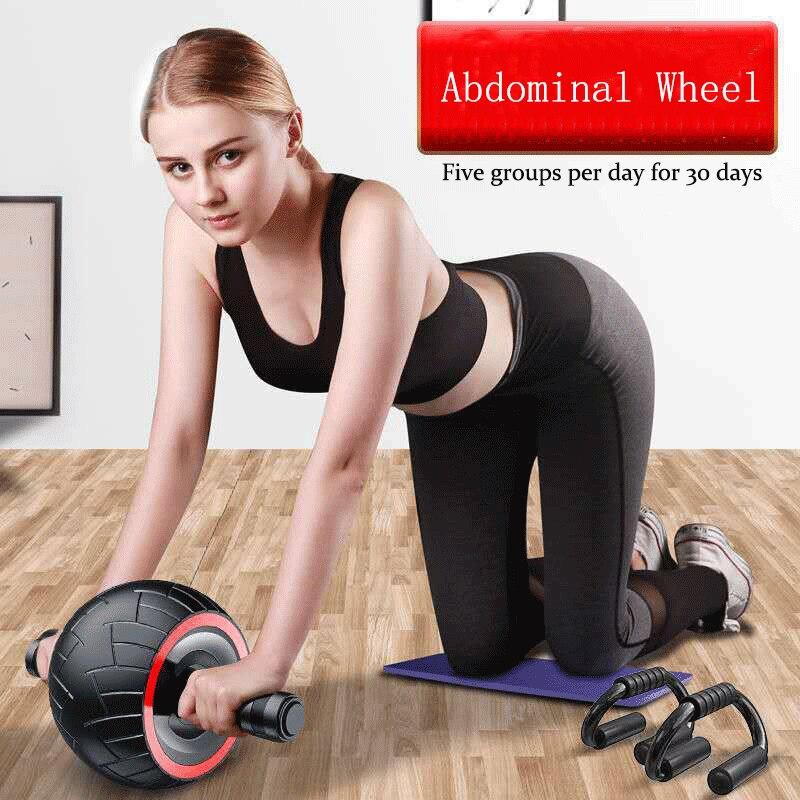 Ab Roller Big Wheel Abdominal Muscle Trainer For Fitness Abs Core Workout Abdominal Muscles Training Gym Fitness Equipment -40