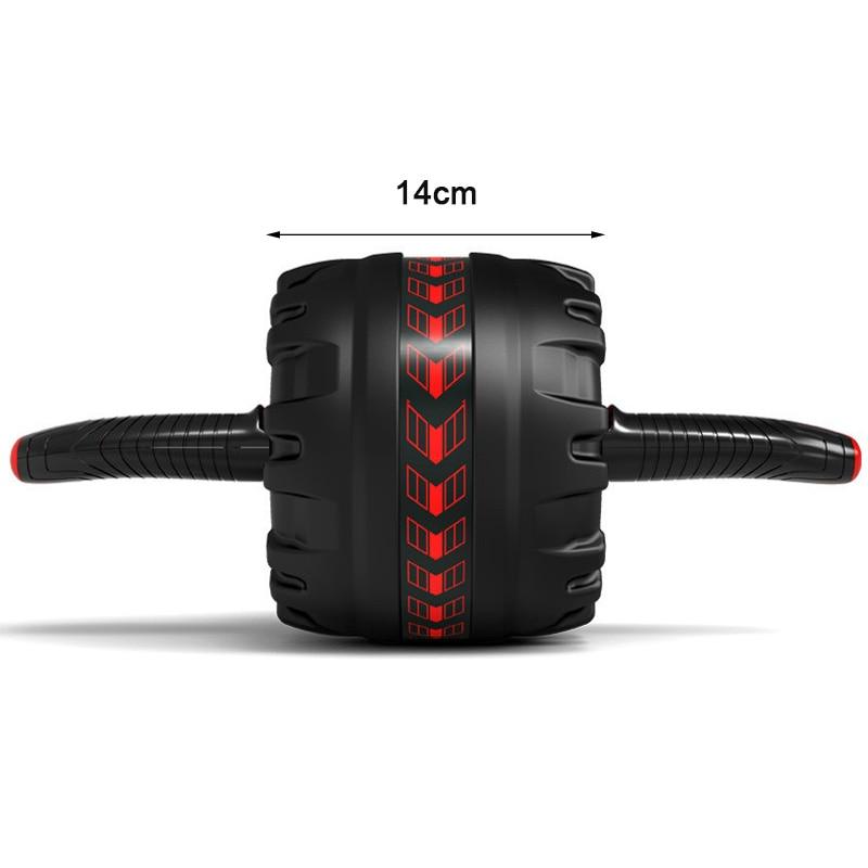 Automatic Rebound AB Roller Wheel Abdominal Muscle Trainer Roller Exercise Fitness Gym Equipment Mute Roller For Arms Back Belly