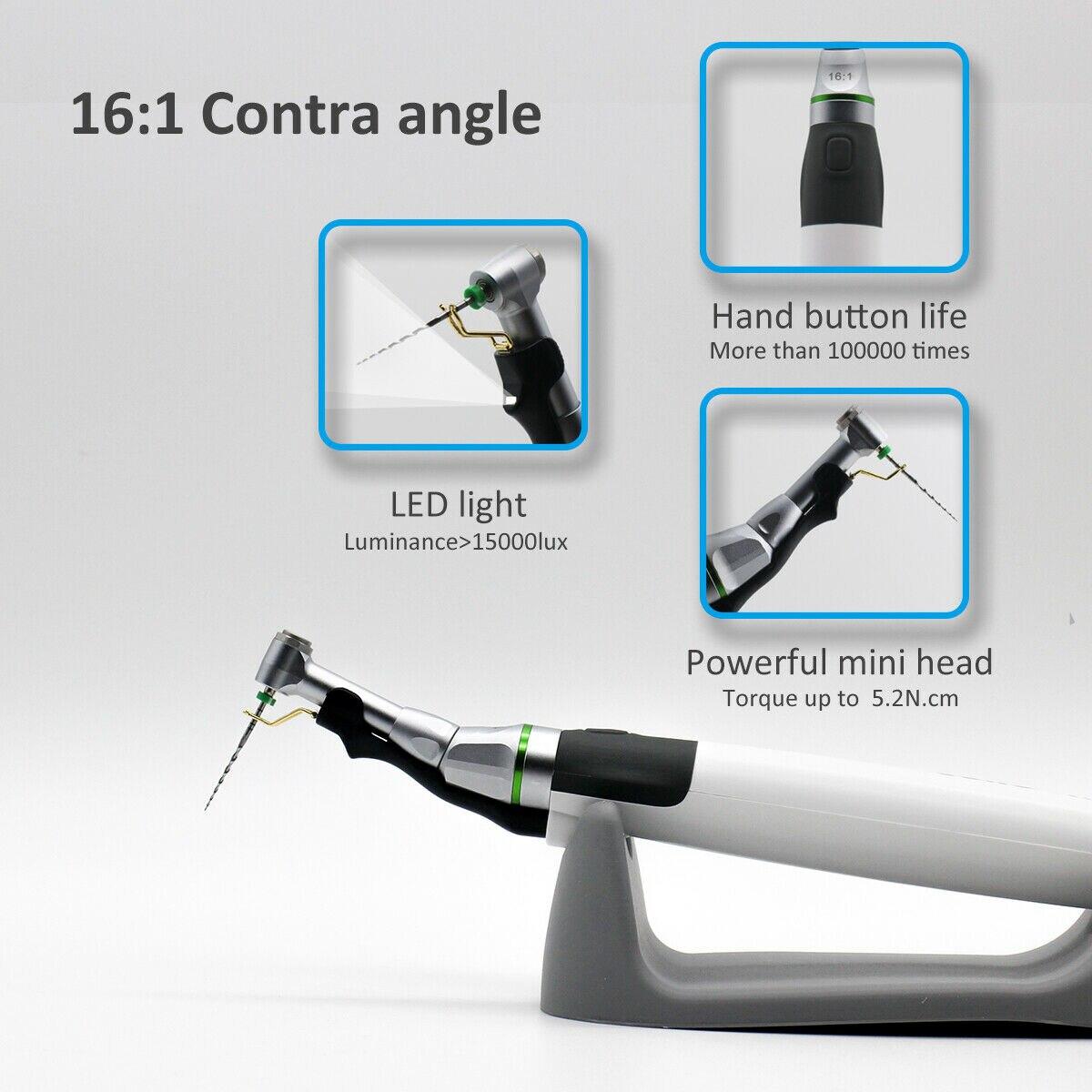 Dental root treatment machine ROOTCANEL Endo Motors Endodontic 16:1 Contra Angle Head medical equipment C SMART I PRO