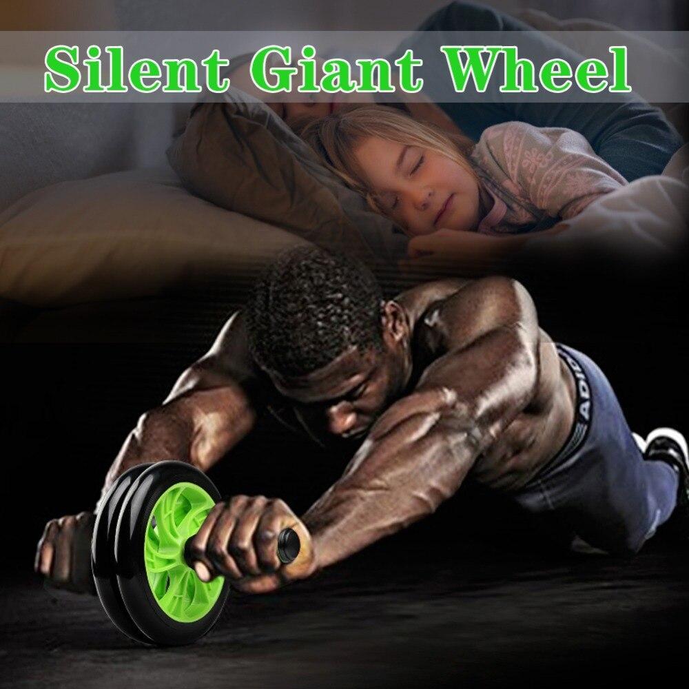 Abdominal Wheel Three-Wheeled Abdomen Thin Belly General Fitness Equipment Silent Roller