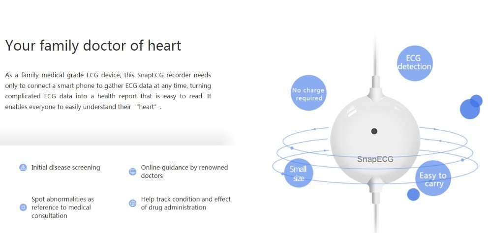 Portable data recording Heart EKG ECG Monitor machine Measurement Machine Real-time Heart монитор пациента