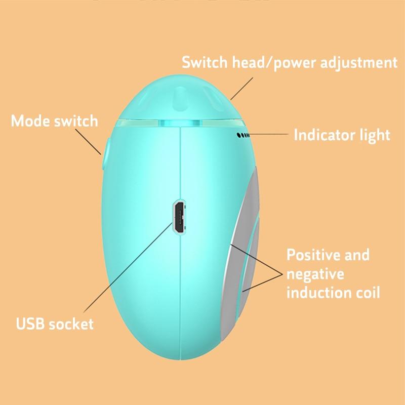 Microcurrent Sleep Aid Instrument USB Charging Sleep Monitor Pressure Relief Sleep Device Hypnosis Instrument Massager and Relax