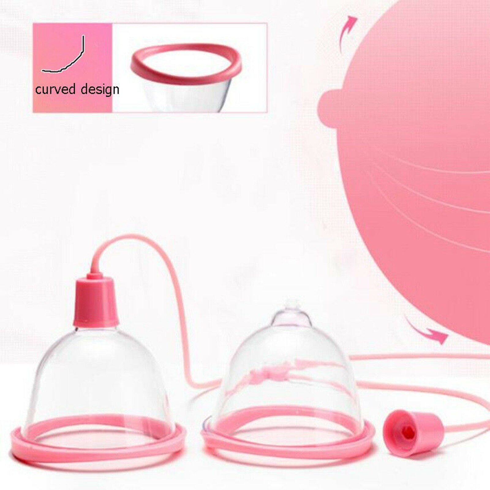 Electric Breast Enlargement Pump Massager Vacuum Suction Cups Up Bra Buttocks Lifter Breast Enhace For Women