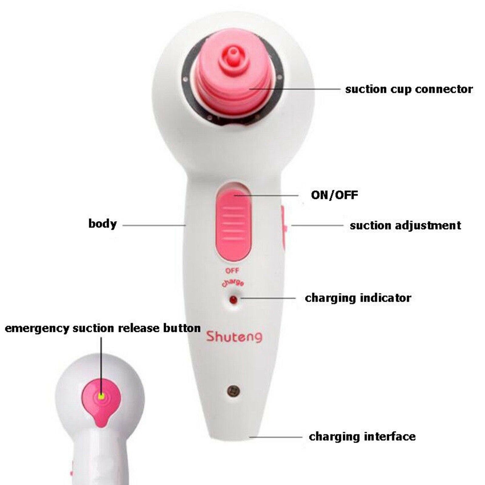 Electric Breast Enlargement Pump Massager Vacuum Suction Cups Up Bra Buttocks Lifter Breast Enhace For Women