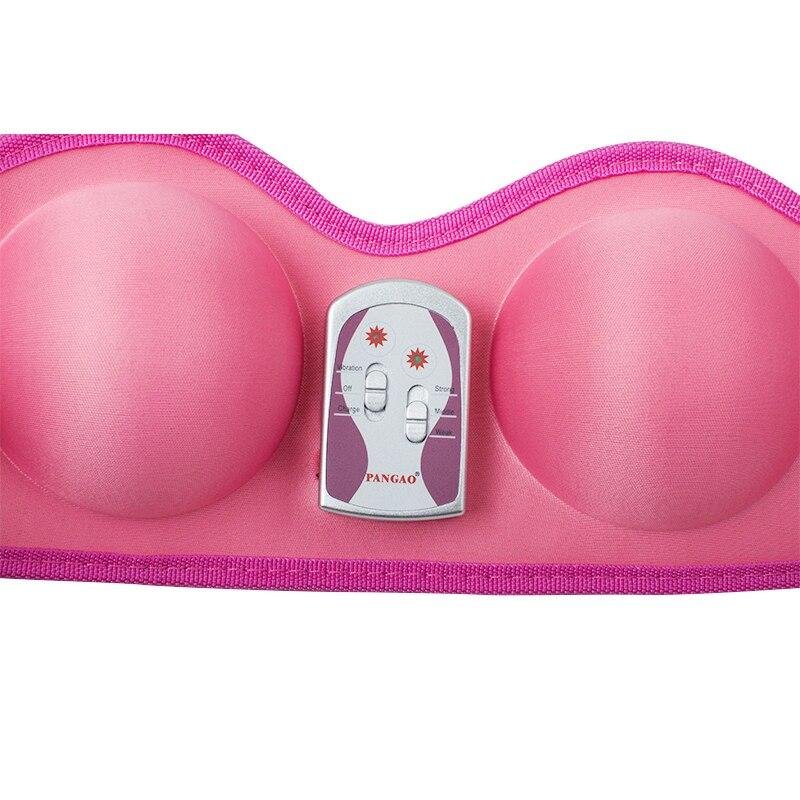 Charging Vibration Breast Massage Nipple Cup Enhancer Vibrator Machine Breast Enlargement Electrical Bra Big Massager Relaxation
