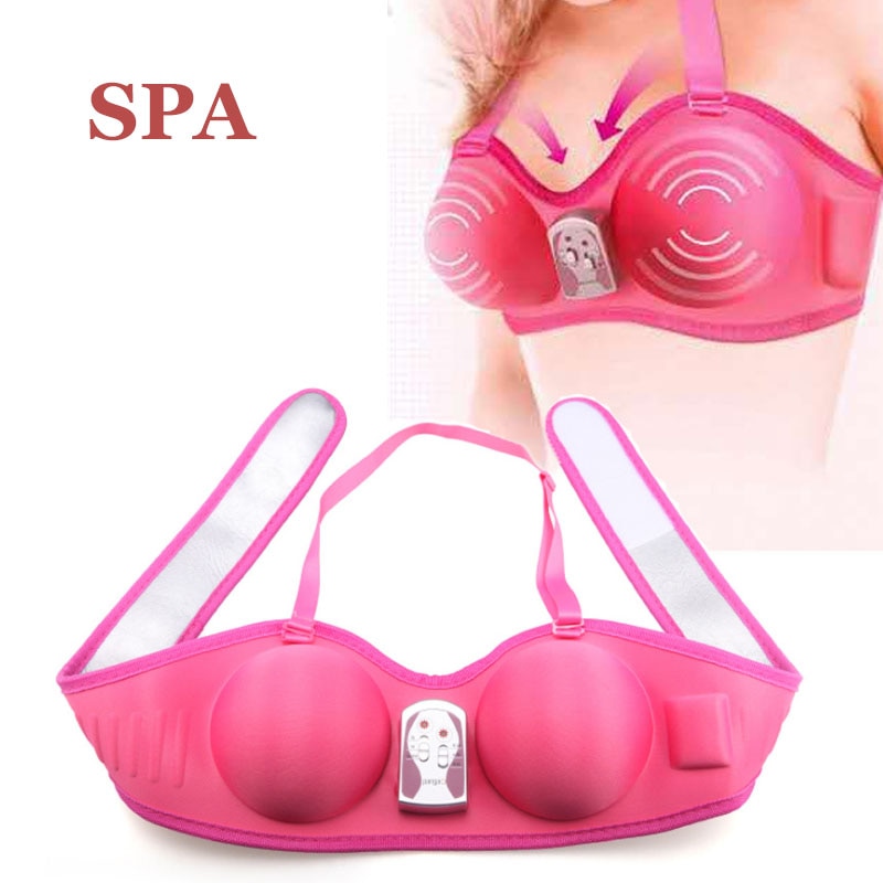 Vibrating Breast Enlarger Bra Nipple Massage Electric Enlargement Chest Sex Toys For Women Erotic Sextoys Sex Shop