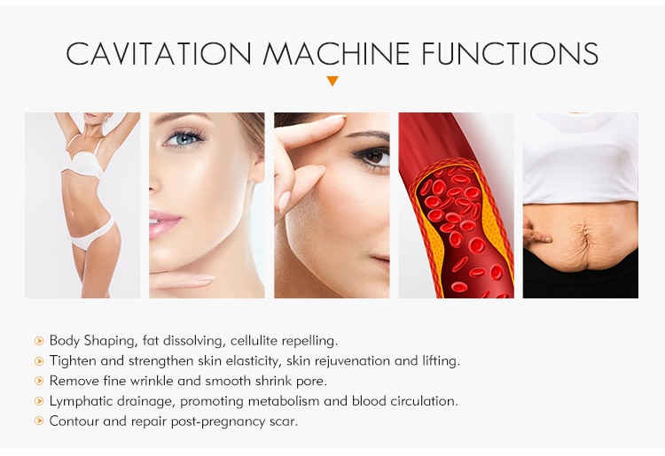 FAIR 2021 Hot sale Lipocavitation machine Cellulite removal Ultrasonic 40K Cavitation Face Machines